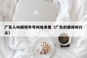 广东人叫麻将外号叫啥来着（广东的麻将叫什么）
